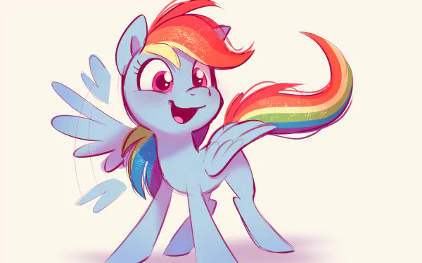 Rainbow Dash TV Show My Little Pony: Friendship Is Magic HD Desktop Wallpaper | Background Image