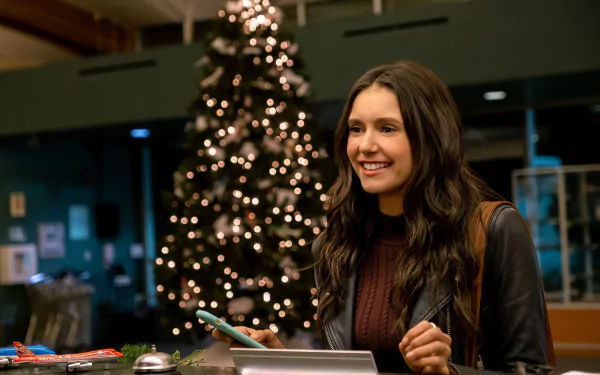 Nina Dobrev movie Love Hard HD Desktop Wallpaper | Background Image