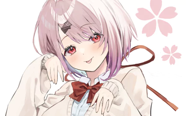 Nijisanji Shiina Yuika Anime Virtual Youtuber HD Desktop Wallpaper | Background Image