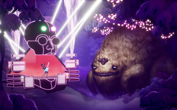 video game The Artful Escape HD Desktop Wallpaper | Background Image