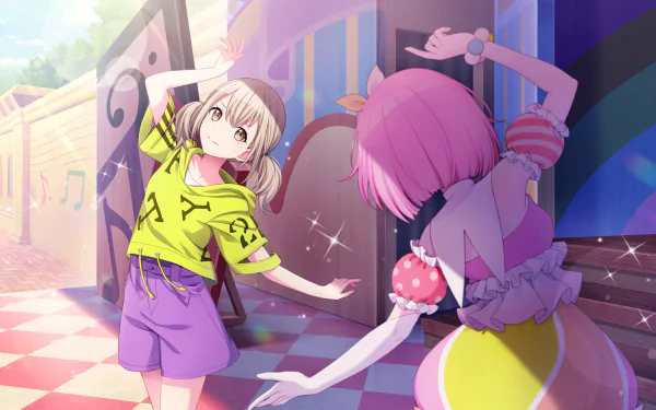 Otori Emu Azusawa Kohane video game Project Sekai: Colorful Stage! feat. Hatsune Miku HD Desktop Wallpaper | Background Image