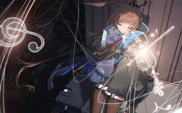 Amiya (Arknights) video game Arknights HD Desktop Wallpaper | Background Image