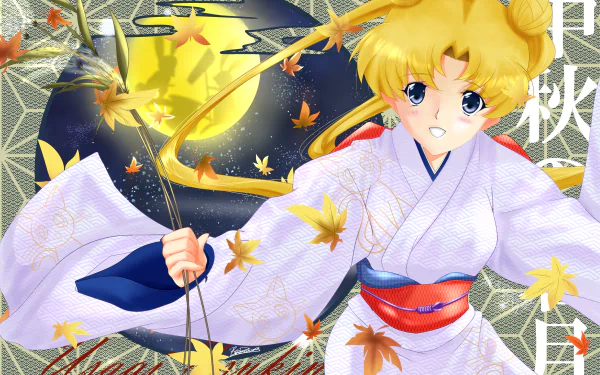 Usagi Tsukino Anime Sailor Moon HD Desktop Wallpaper | Background Image