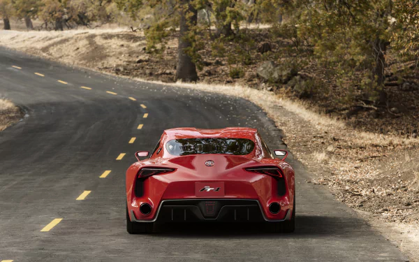 supercar vehicle Toyota FT-1 HD Desktop Wallpaper | Background Image