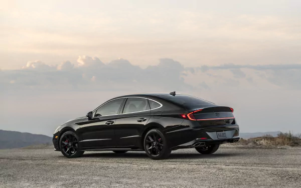 Hyundai Sonata vehicle Hyundai Sonata N Line HD Desktop Wallpaper | Background Image