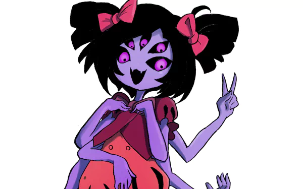 Muffet (Undertale) video game Undertale HD Desktop Wallpaper | Background Image