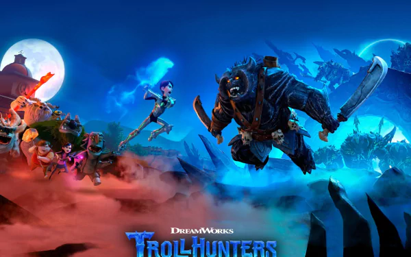 TV Show Trollhunters: Tales of Arcadia HD Desktop Wallpaper | Background Image