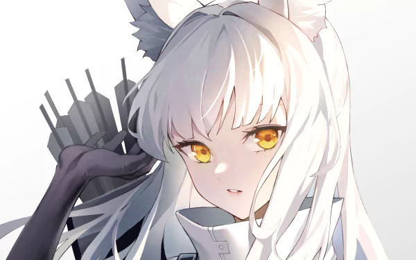 animal ears Platinum (Arknights) video game Arknights HD Desktop Wallpaper | Background Image