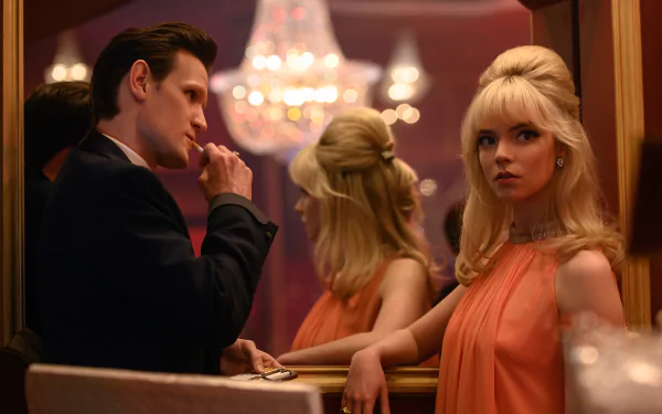 Matt Smith Anya Taylor-Joy movie Last Night in Soho HD Desktop Wallpaper | Background Image