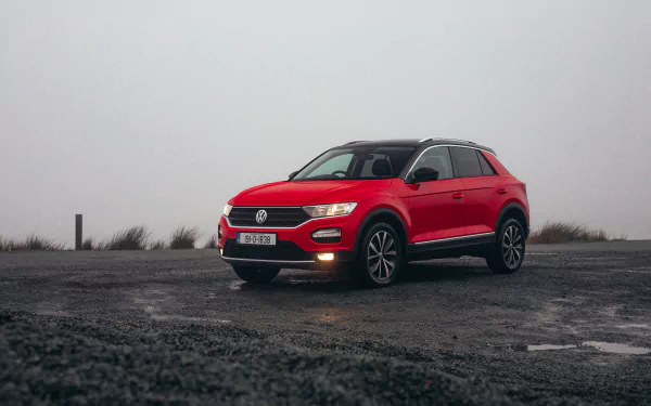 SUV vehicle Volkswagen T-Roc HD Desktop Wallpaper | Background Image