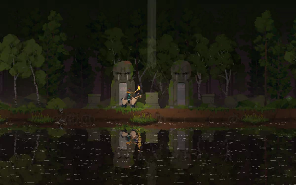 video game Kingdom: Two Crowns HD Desktop Wallpaper | Background Image