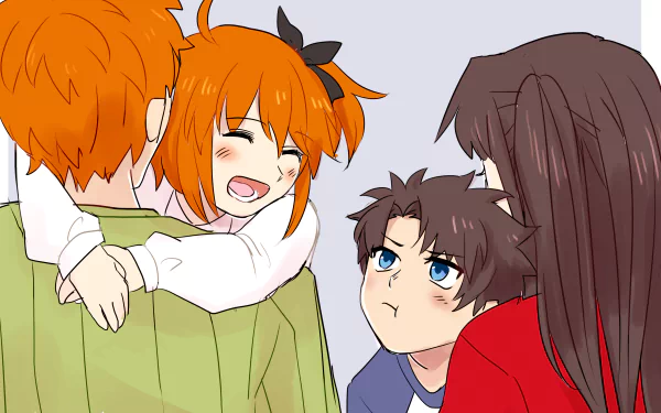 Gudako (Fate/Grand Order) Rin Tohsaka Ritsuka Fujimaru Shirou Emiya Anime Fate/Grand Order HD Desktop Wallpaper | Background Image