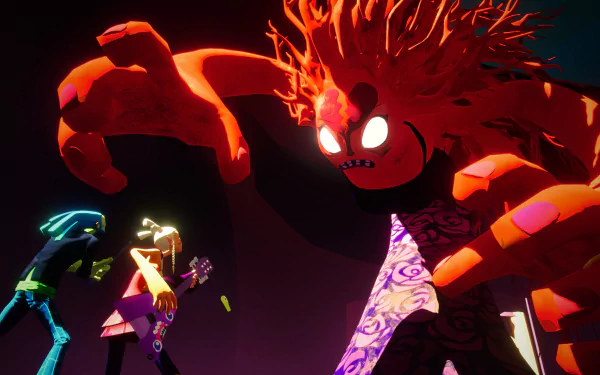 video game No Straight Roads HD Desktop Wallpaper | Background Image