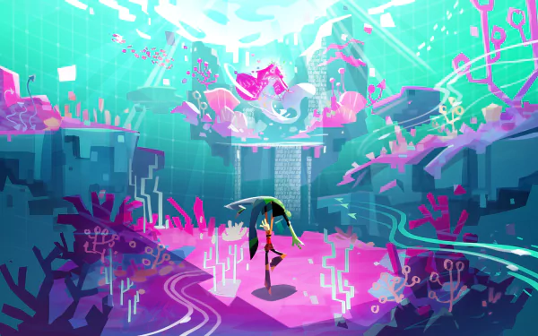 video game No Straight Roads HD Desktop Wallpaper | Background Image