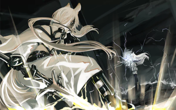 Nearl (ArKnights) Platinum (Arknights) video game Arknights HD Desktop Wallpaper | Background Image