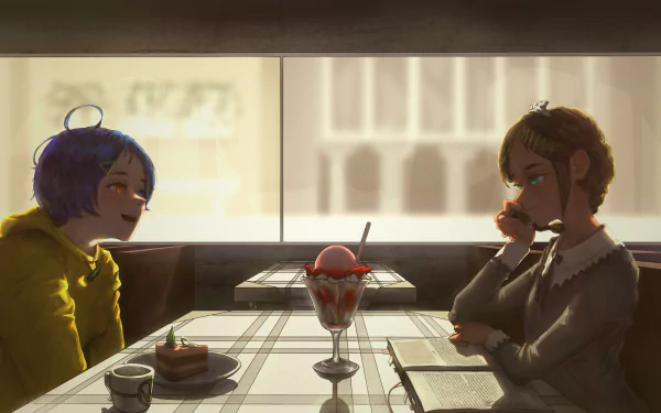 Ai Ohto Neiru Aonuma Anime Wonder Egg Priority HD Desktop Wallpaper | Background Image