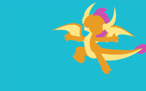 minimalist Smolder (My Little Pony) TV Show My Little Pony: Friendship Is Magic HD Desktop Wallpaper | Background Image