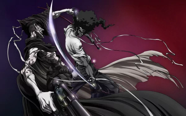Anime Afro Samurai HD Desktop Wallpaper | Background Image