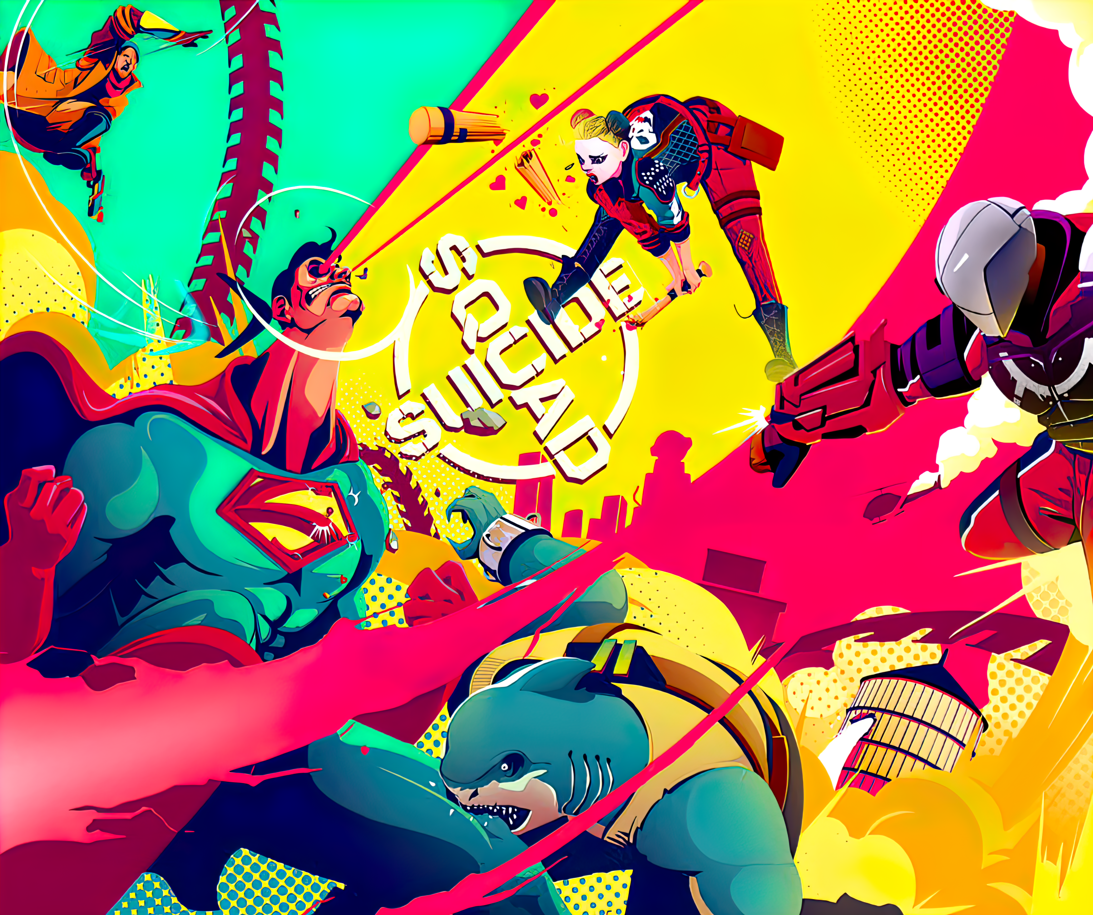 Video Game Suicide Squad: Kill the Justice League HD Wallpaper | Background Image