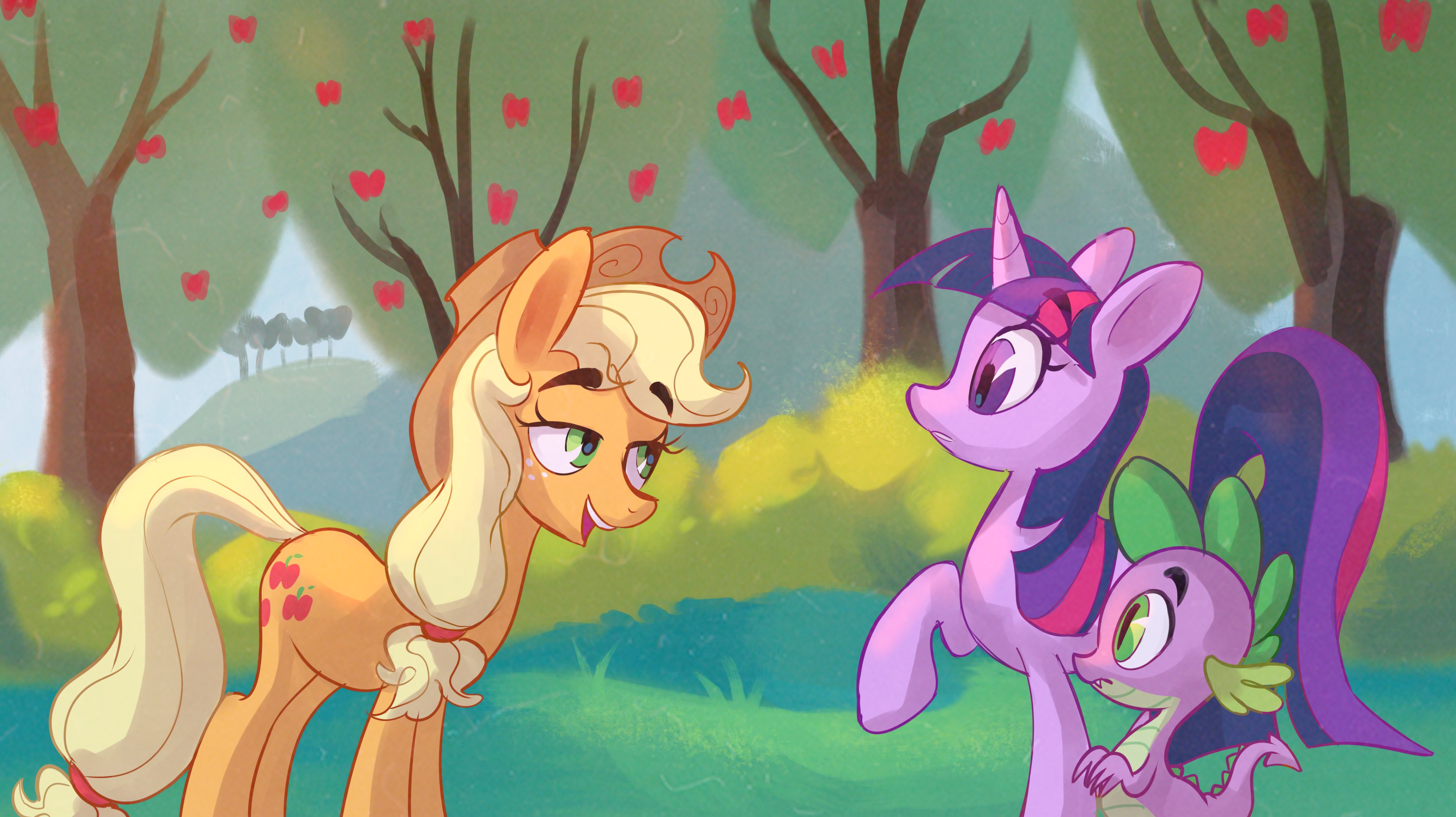 TV Show My Little Pony: Friendship is Magic 4k Ultra HD Wallpaper by littmosa