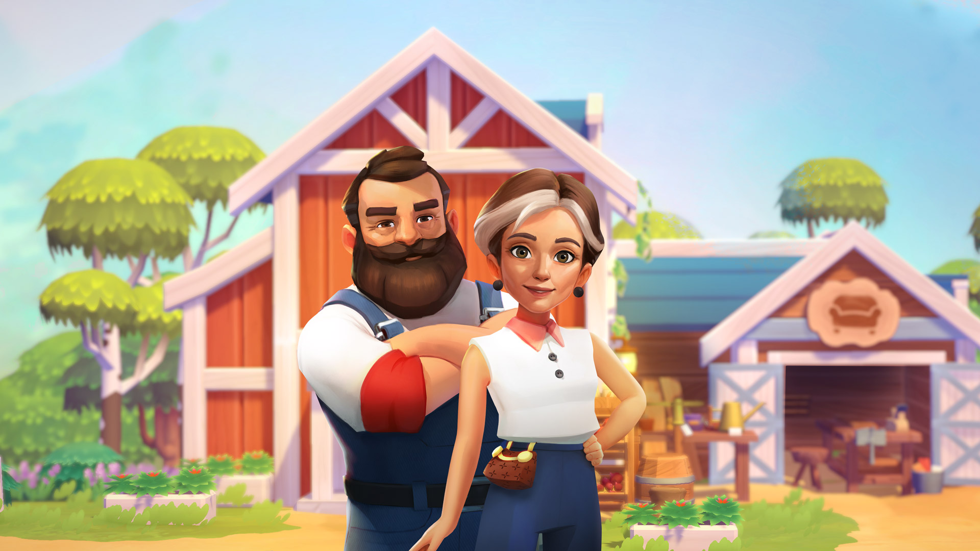 Video Game Big Farm: Story HD Wallpaper | Background Image