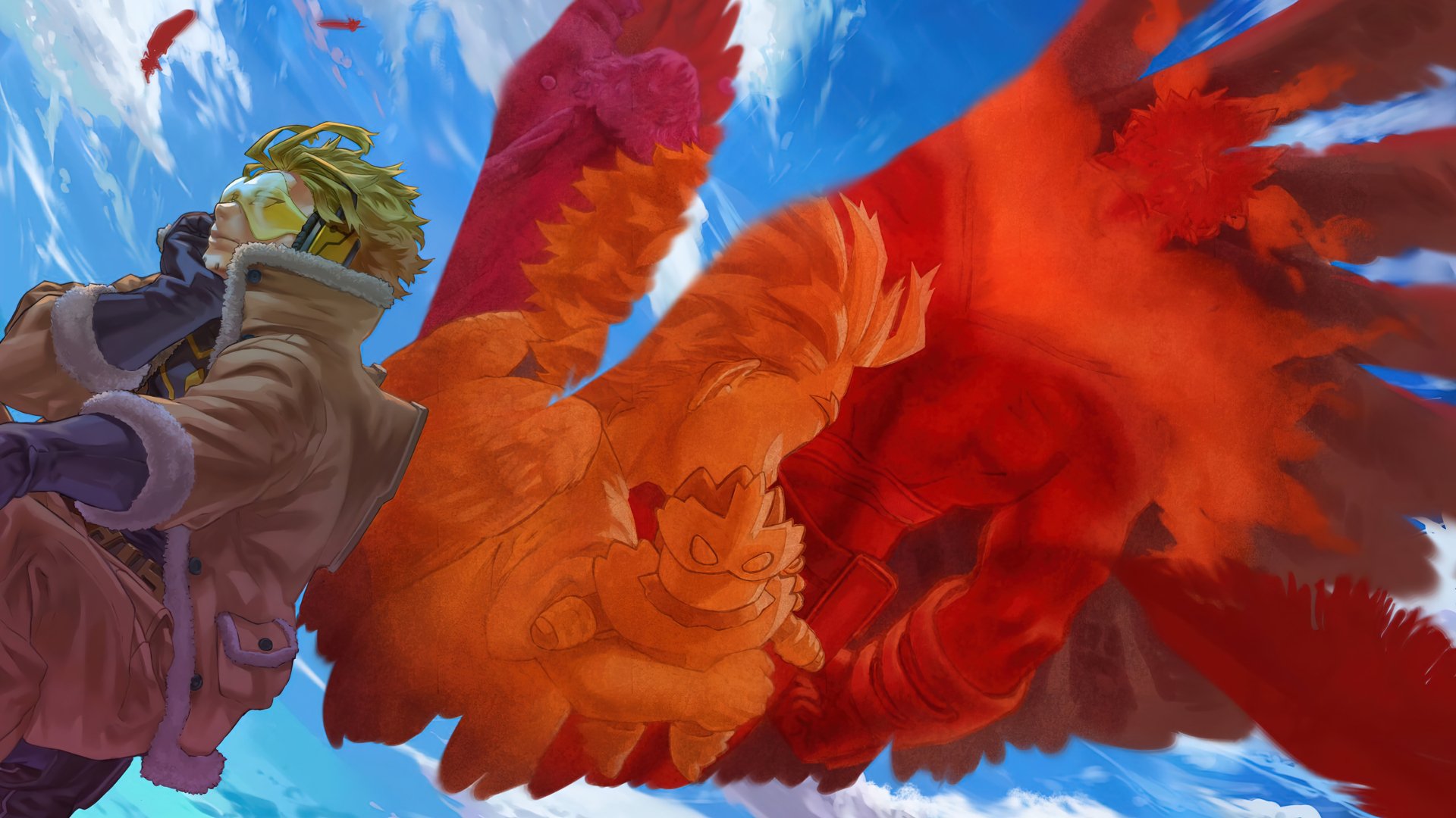 Download Hawks (Boku No Hero Academia) Keigo Takami Anime My Hero Academia 4k Ultra HD Wallpaper