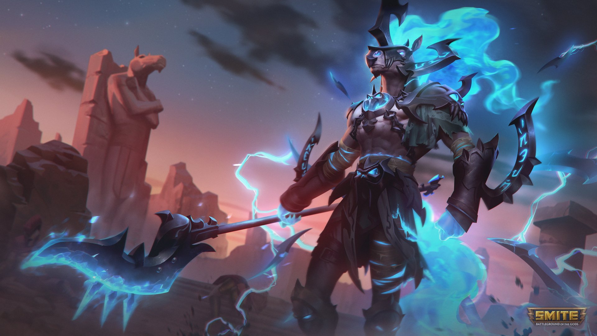 Download Set (Smite) Video Game Smite 4k Ultra HD Wallpaper