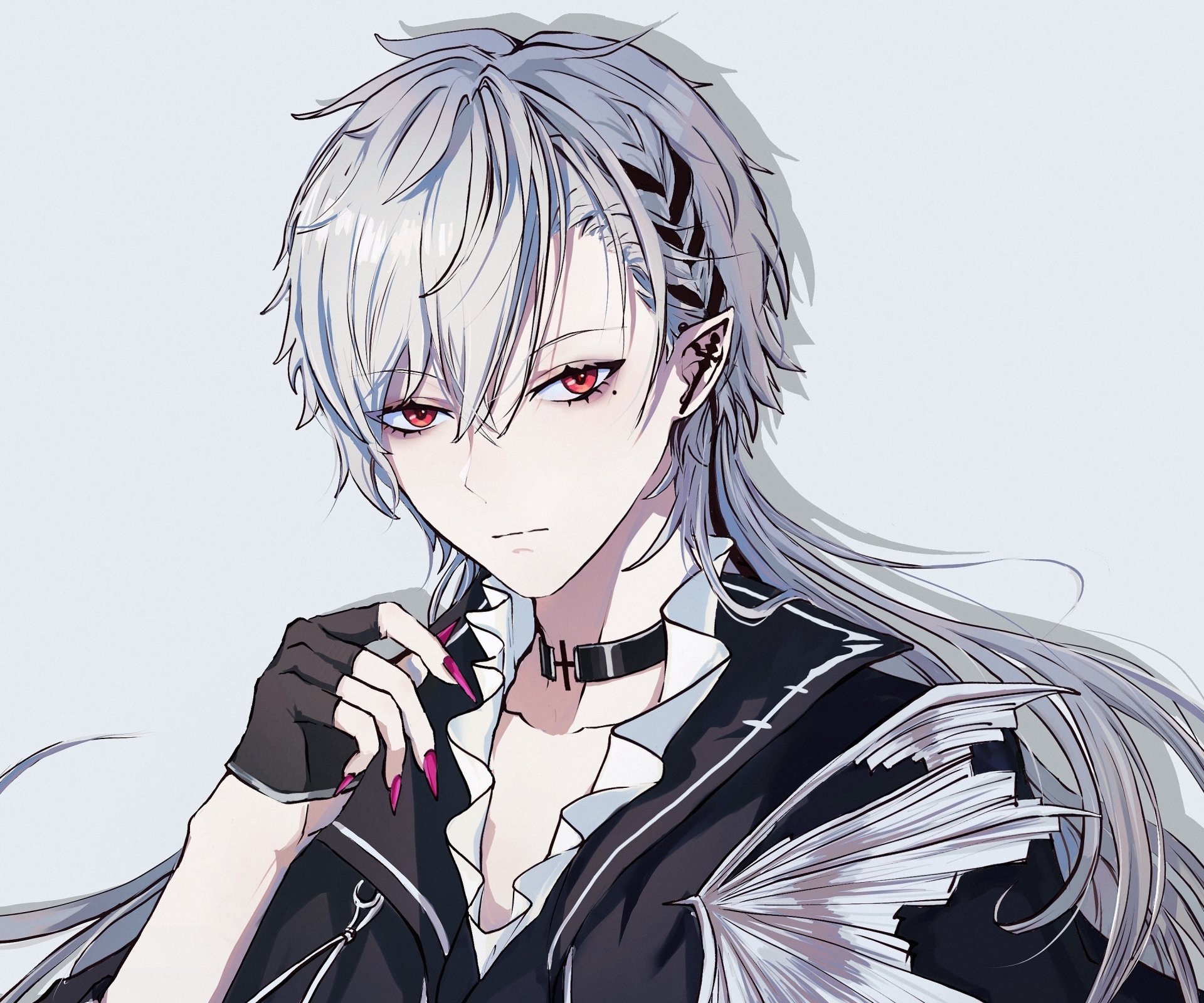 Download Nijisanji Kuzuha (Virtual YouTuber) Anime Virtual Youtuber HD Wallpaper