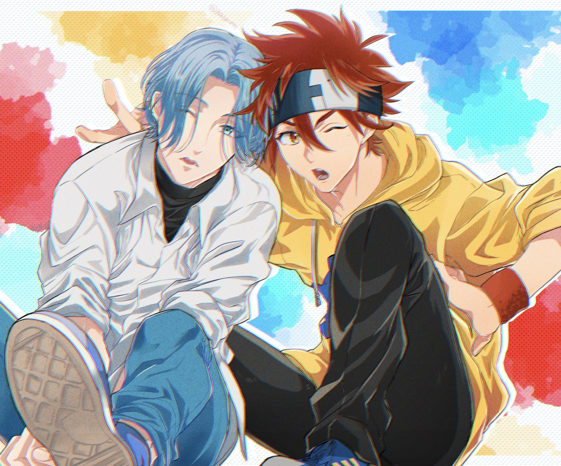 Download Reki Kyan Langa Hasegawa Anime SK8 The Infinity HD Wallpaper