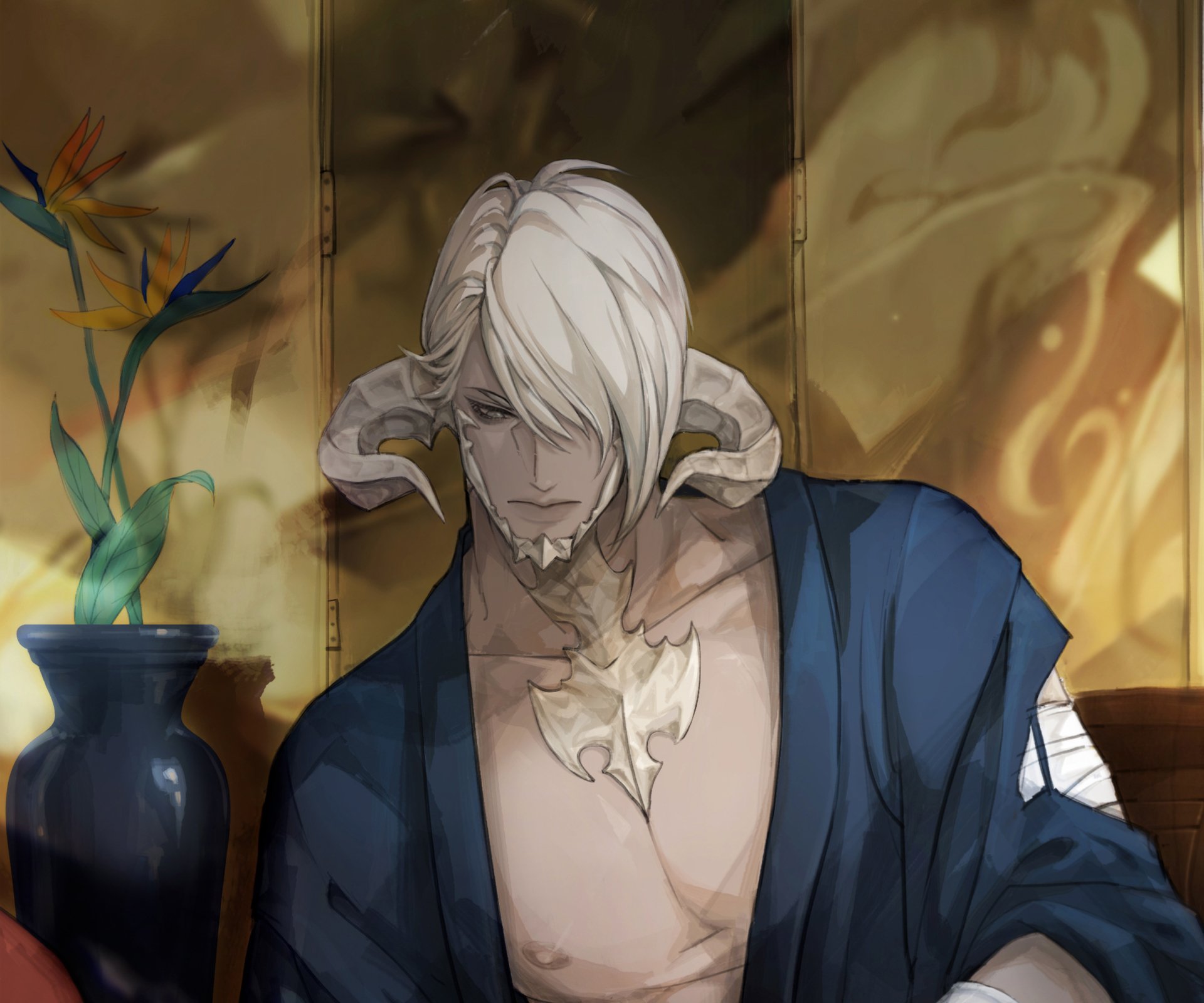 Download Au Ra (Final Fantasy) Video Game Final Fantasy XIV HD Wallpaper