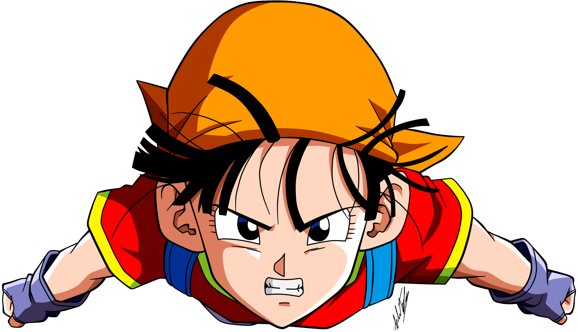 Download Pan (Dragon Ball) Anime Dragon Ball GT 4k Ultra HD Wallpaper