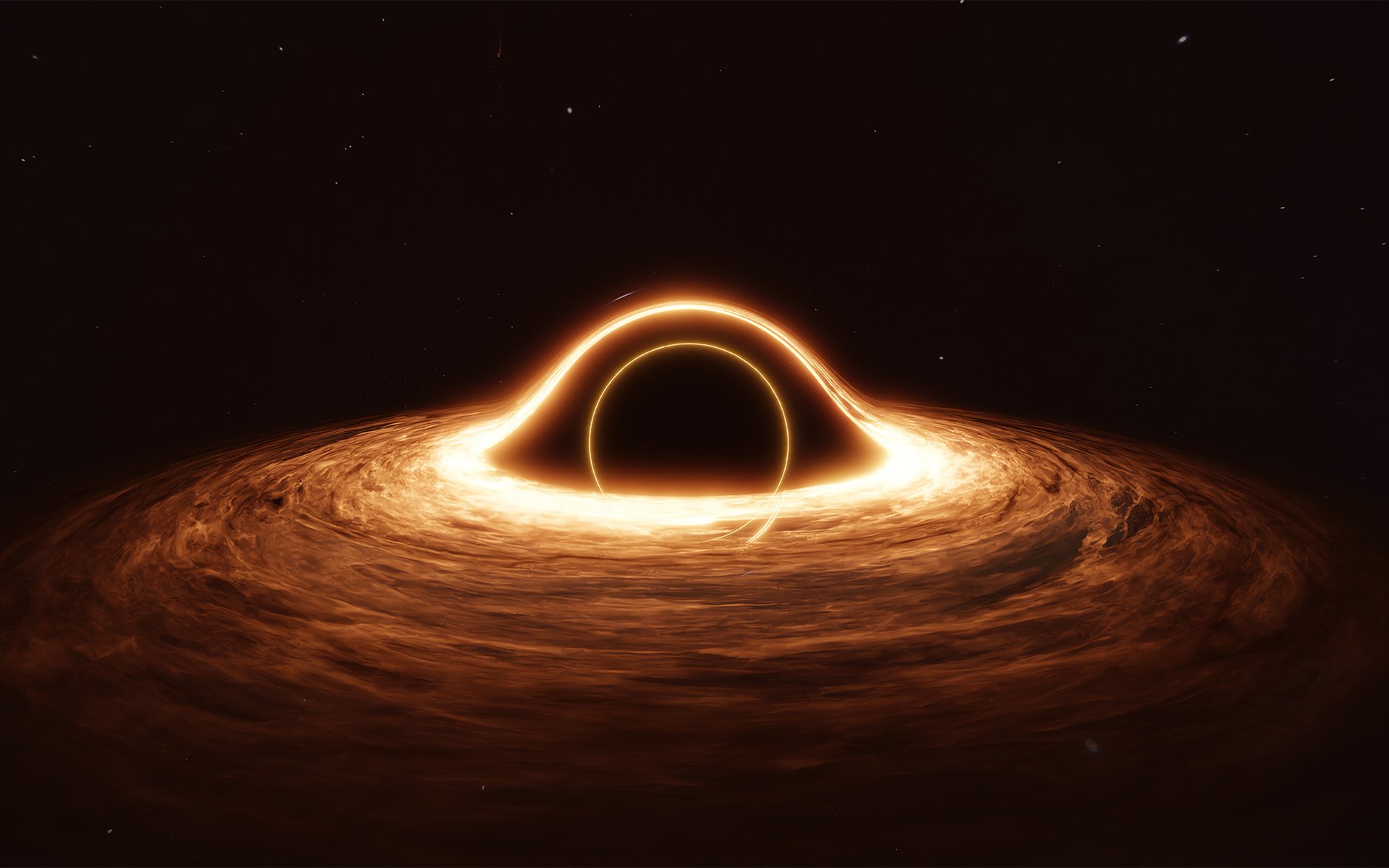 black hole interstellar wallpaper 1920 x 1200