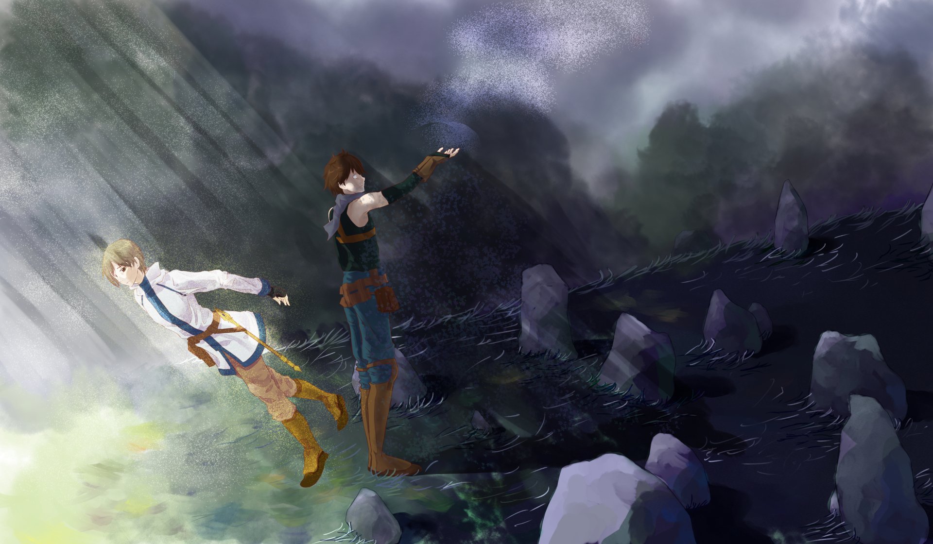 Download Manato (Grimgar Of Fantasy And Ash) Haruhiro (Grimgar Of Fantasy And Ash) Anime Grimgar Of Fantasy And Ash HD Wallpaper