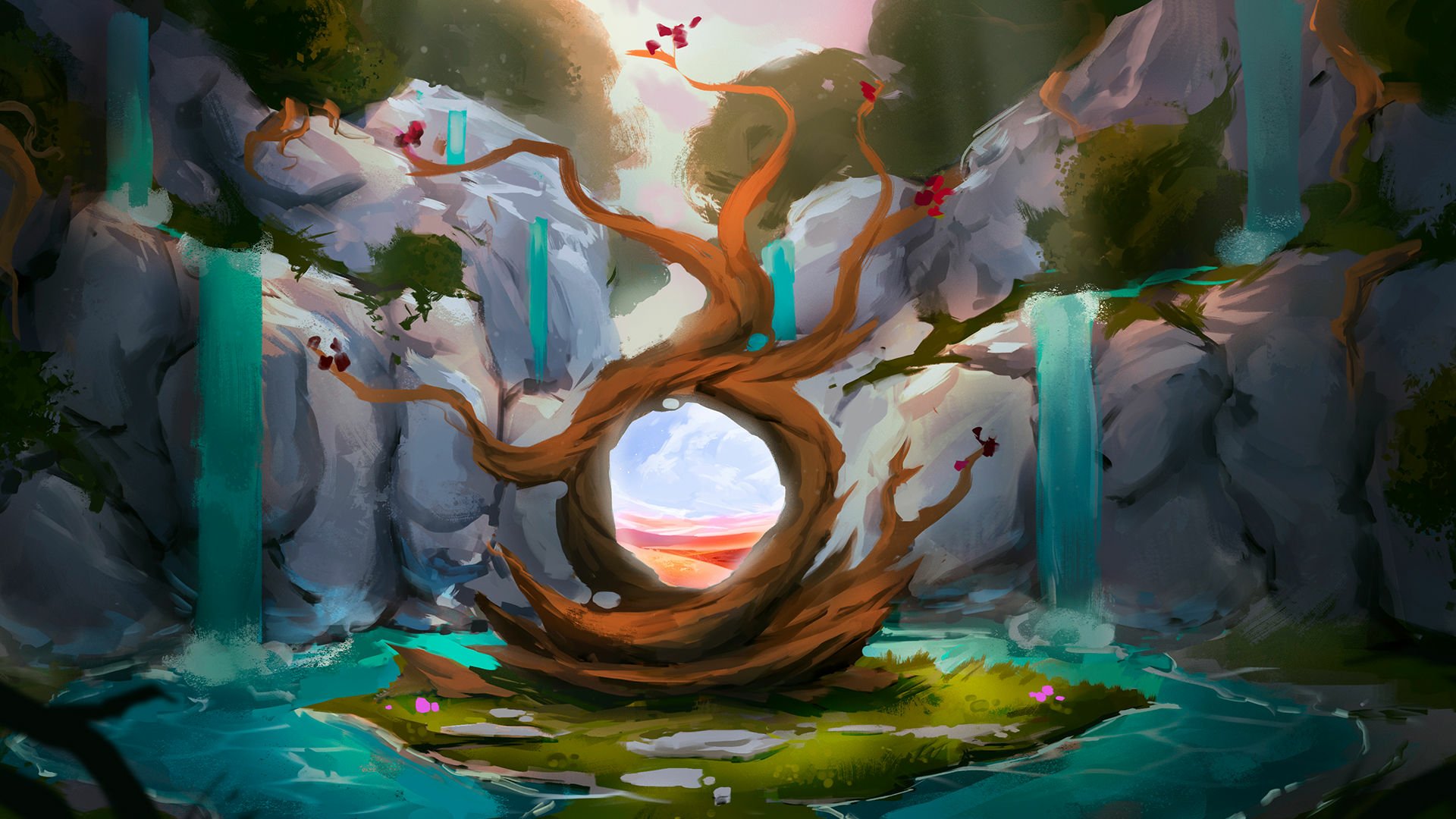 Download Video Game Scarf HD Wallpaper