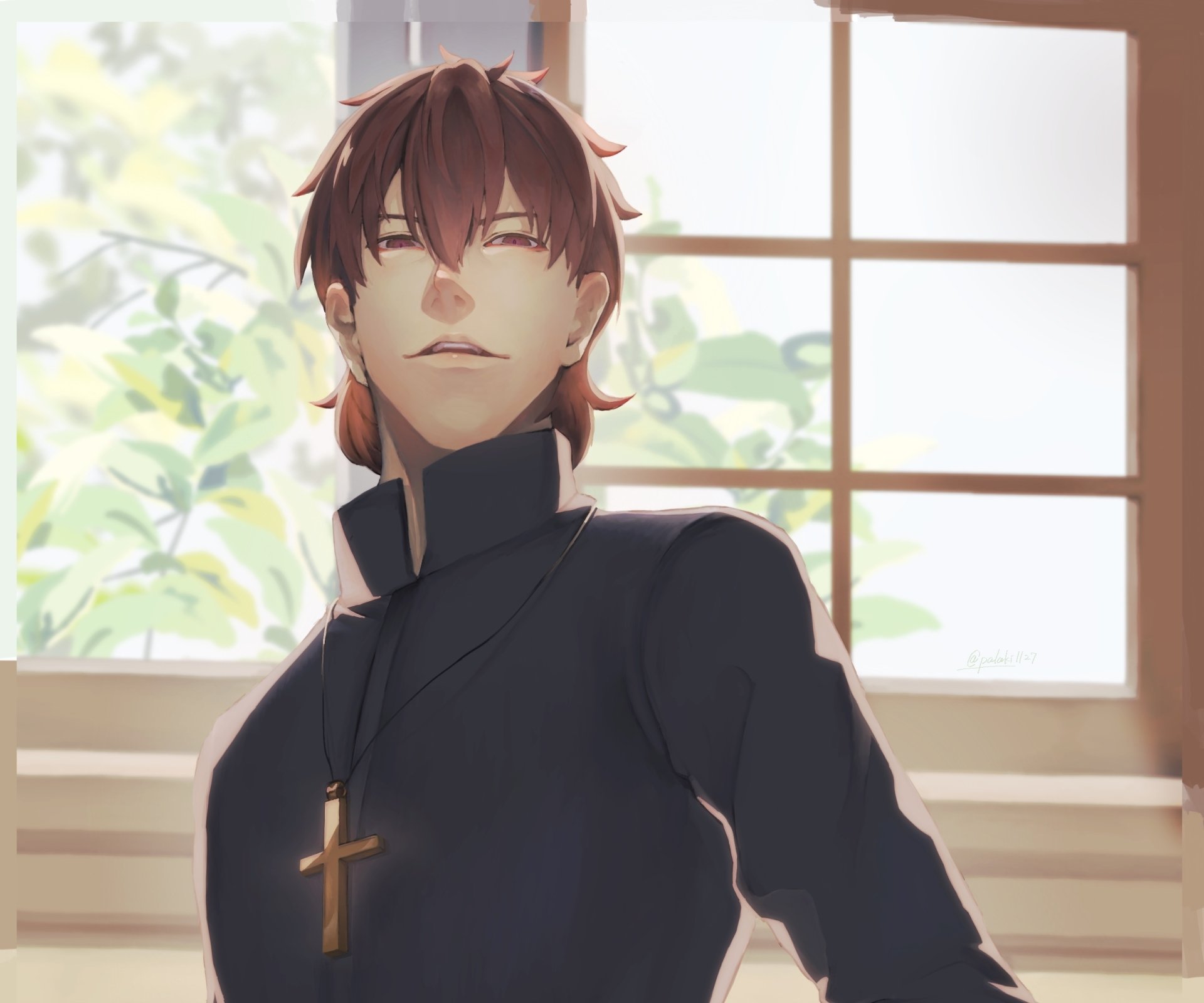 Download Kirei Kotomine Anime Fate/Zero HD Wallpaper