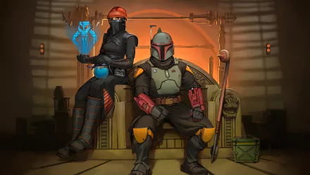 TV Show The Book of Boba Fett HD Desktop Wallpaper | Background Image