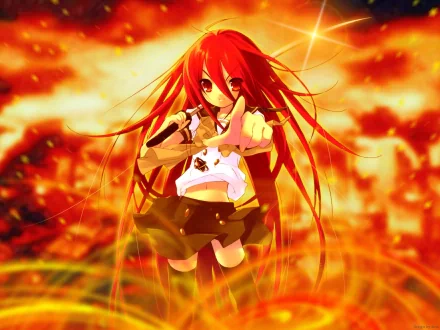 Anime Shakugan No Shana HD Desktop Wallpaper | Background Image