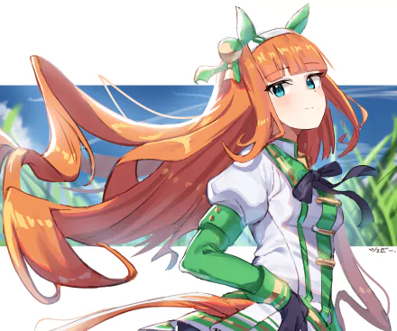 Silence Suzuka Anime Uma Musume: Pretty Derby HD Desktop Wallpaper | Background Image