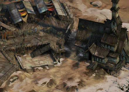 video game Disco Elysium HD Desktop Wallpaper | Background Image