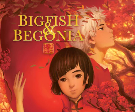 Anime Big Fish & Begonia HD Desktop Wallpaper | Background Image