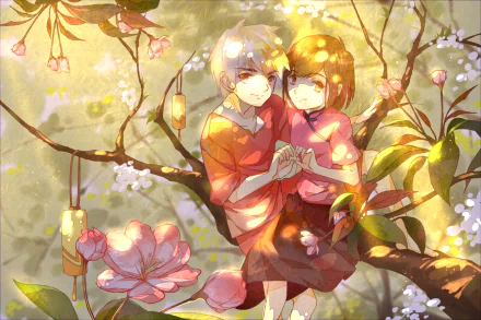 Anime Big Fish & Begonia HD Desktop Wallpaper | Background Image