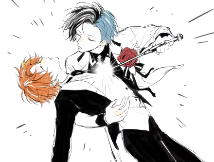 Shinonome Akito Aoyagi Touya video game Project Sekai: Colorful Stage! feat. Hatsune Miku HD Desktop Wallpaper | Background Image