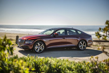 Genesis G80 3.5T AWD Sport vehicle Genesis G80 HD Desktop Wallpaper | Background Image