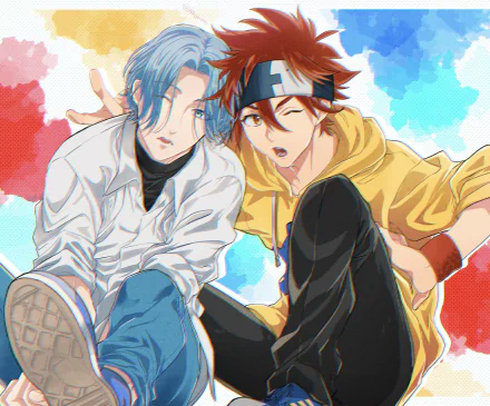 Reki Kyan Langa Hasegawa Anime SK8 the Infinity HD Desktop Wallpaper | Background Image