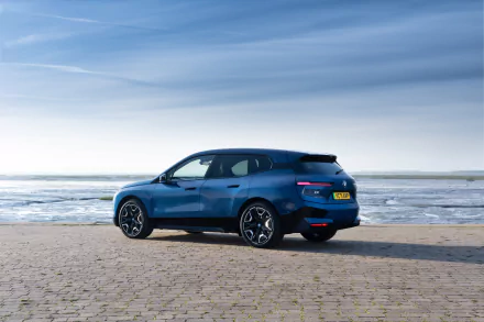 SUV vehicle BMW iX xDrive40 Sport HD Desktop Wallpaper | Background Image