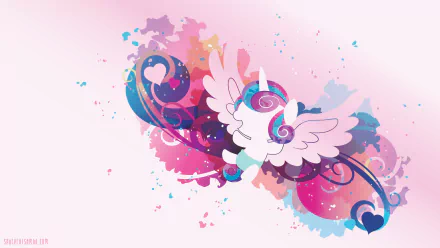minimalist Flurry Heart TV Show My Little Pony: Friendship Is Magic HD Desktop Wallpaper | Background Image