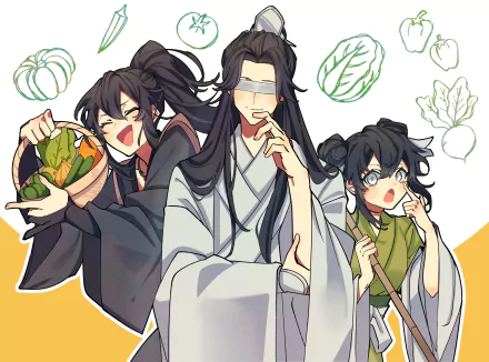 A-Qing Xiao Xingchen Xue Yang Anime Mo Dao Zu Shi HD Desktop Wallpaper | Background Image