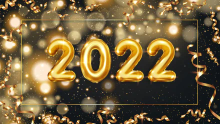 holiday New Year 2022 HD Desktop Wallpaper | Background Image