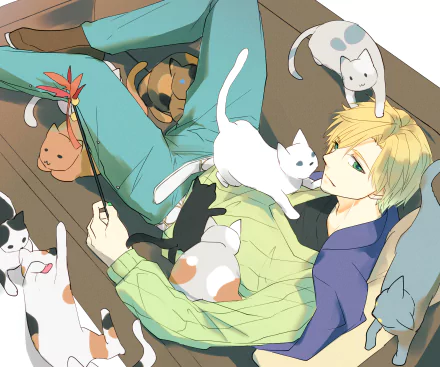 cat Satan (Obey Me! Shall we date) video game Obey Me! Shall we date HD Desktop Wallpaper | Background Image