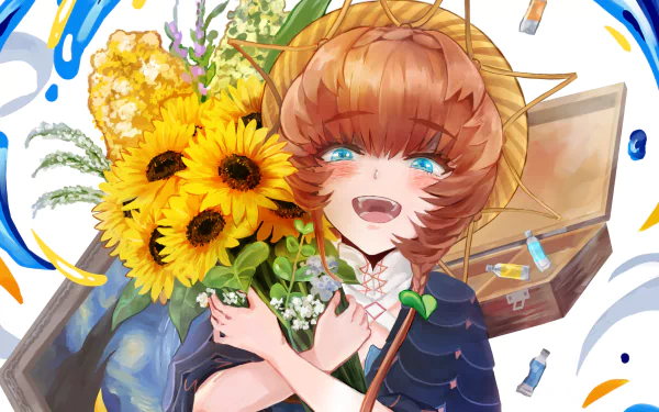 Van Gogh (Fate/Grand Order) Foreigner (Fate/Grand Order) Anime Fate/Grand Order HD Desktop Wallpaper | Background Image